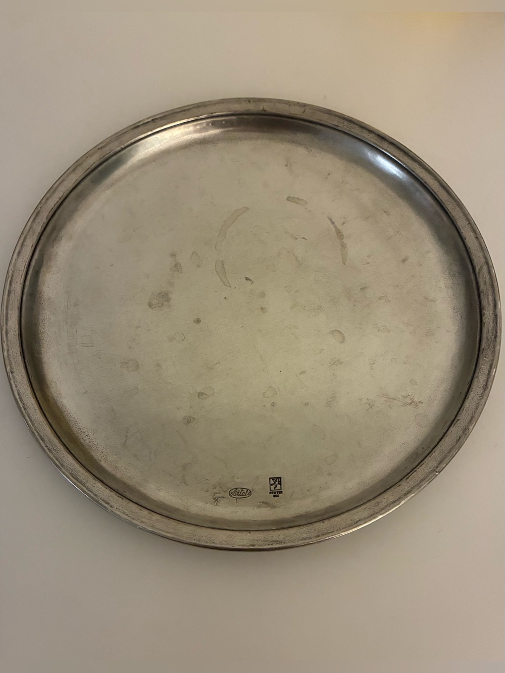 Vintage Pewter 95% Silver Plate Made in Italy